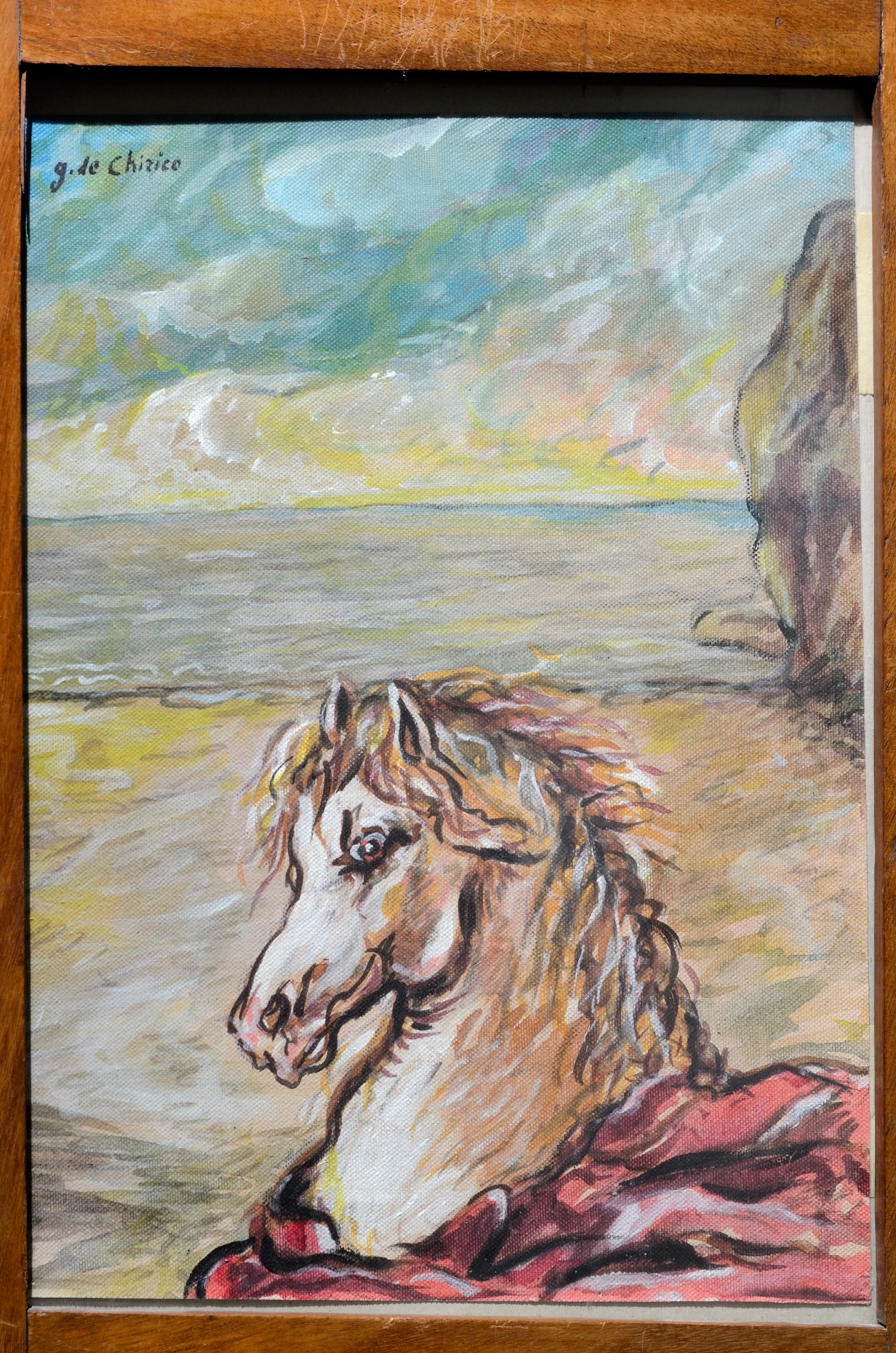 Giorgio De Chirico - Testa di cavallo, Collezione Guelfo e Marisa Bianchini, Fabriano